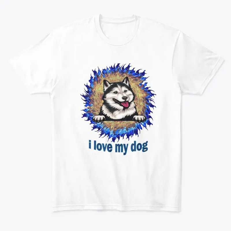 t shirt design dog 